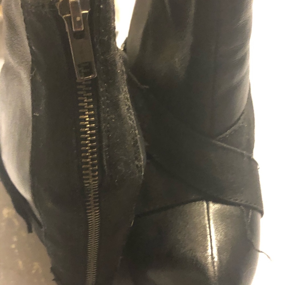 Black booties